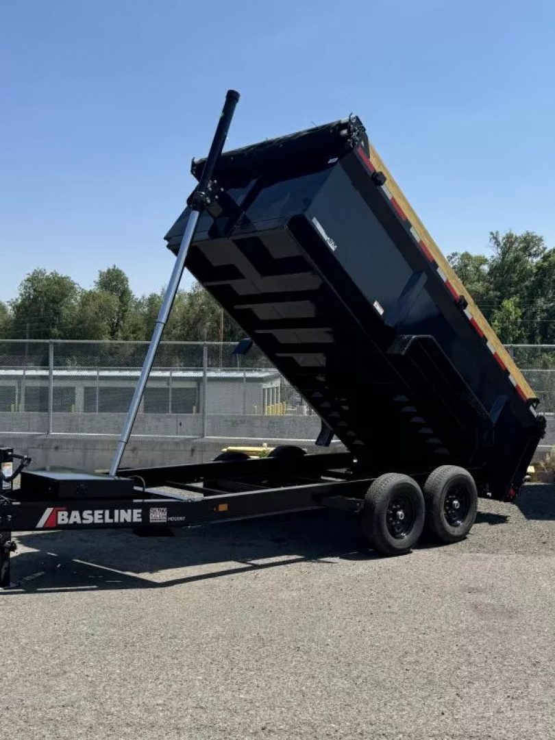 New 2026 Baseline HDU 14' 36" Sides - 14K Telescopic Dump Trailer