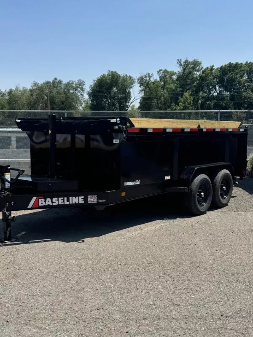 New 2026 Baseline HDU 14' 36" Sides - 14K Telescopic Dump Trailer