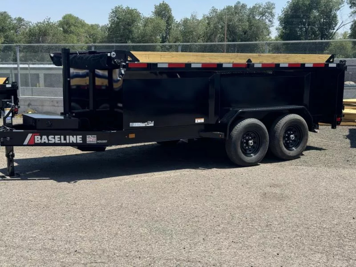 New 2026 Baseline HDU 14' 36" Sides - 14K Telescopic Dump Trailer