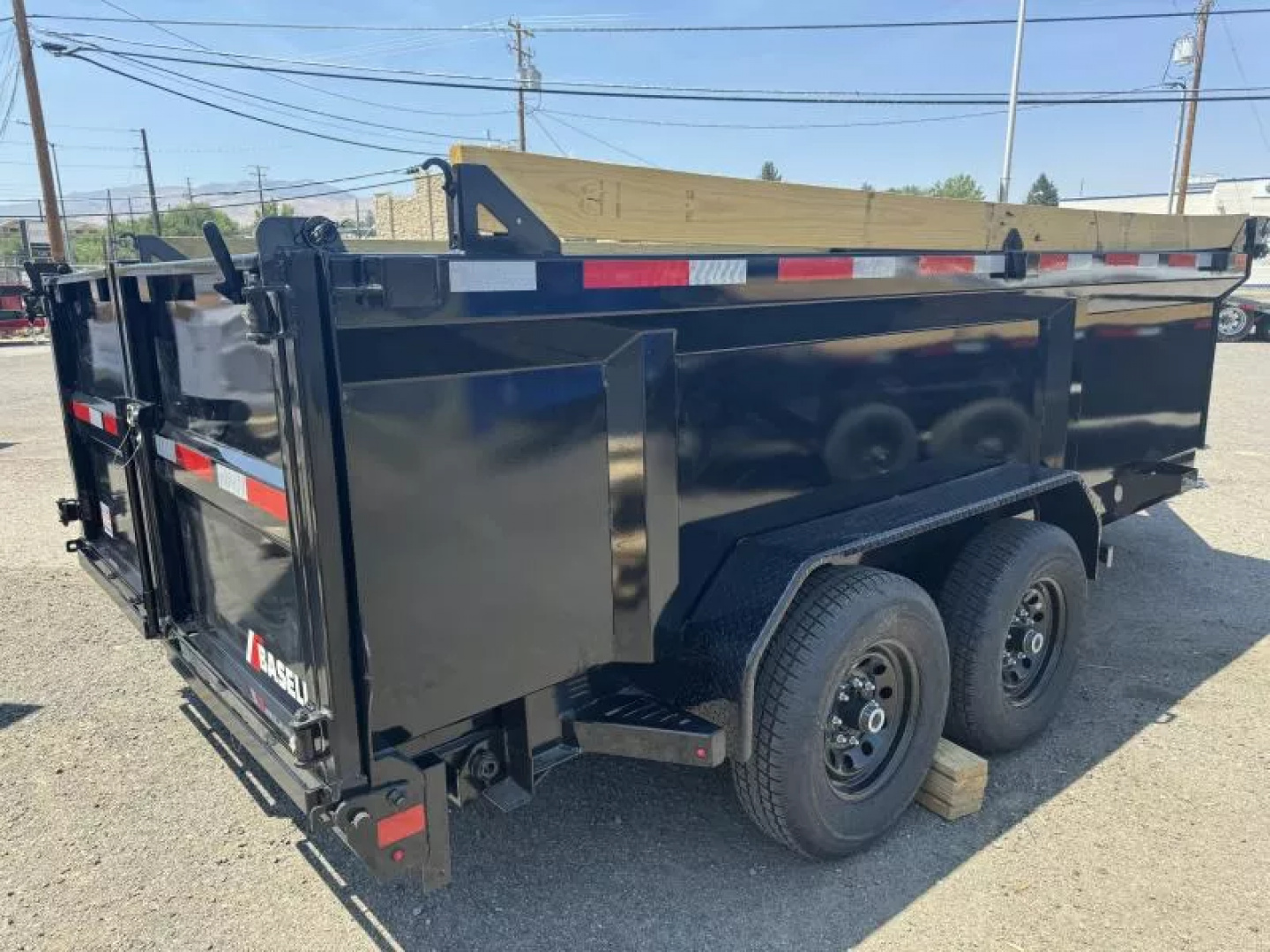 New 2026 Baseline HDU 14' 36" Sides - 14K Telescopic Dump Trailer