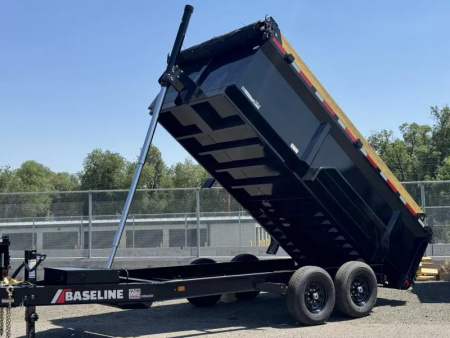 New 2026 Baseline HDU 14' 36  Sides - 14K Telescopic Dump Trailer