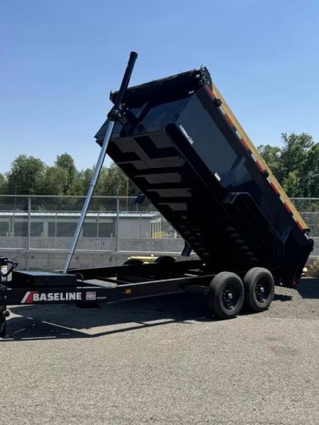 New 2026 Baseline HDU 14' 36" Sides - 14K Telescopic Dump Trailer