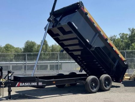 New 2026 Baseline HDU 14' 36" Sides - 14K Telescopic Dump Trailer