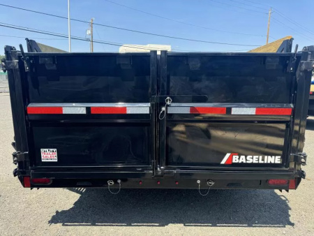 New 2026 Baseline HDU 14' 36" Sides - 14K Telescopic Dump Trailer