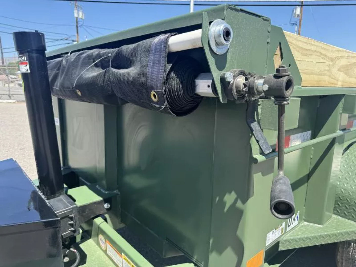 New 2025 Diamond C MDT 60"x10' - 10K Telescopic Dump Trailer