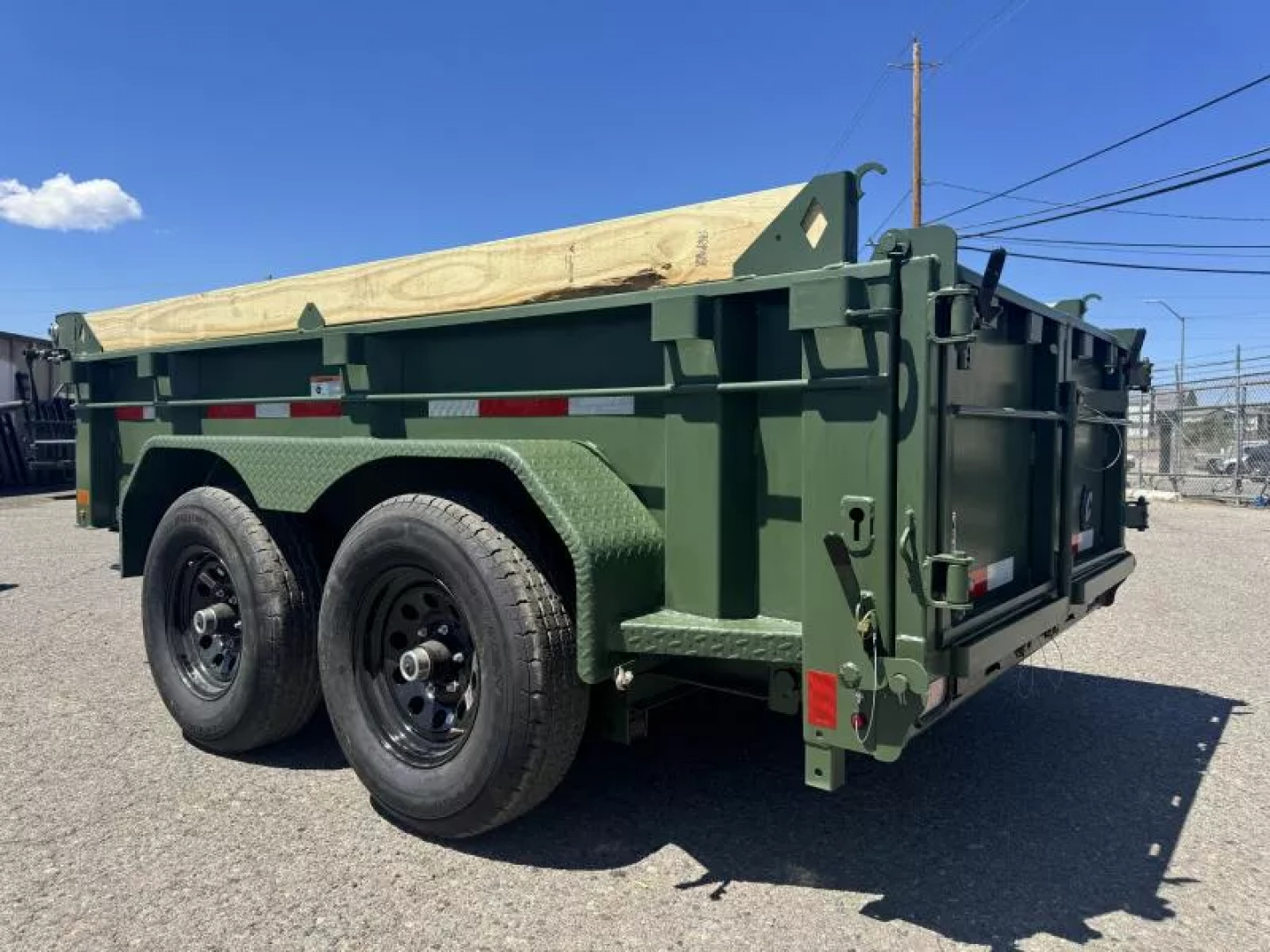 New 2025 Diamond C MDT 60"x10' - 10K Telescopic Dump Trailer