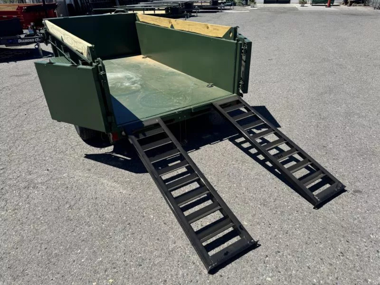 New 2025 Diamond C MDT 60"x10' - 10K Telescopic Dump Trailer