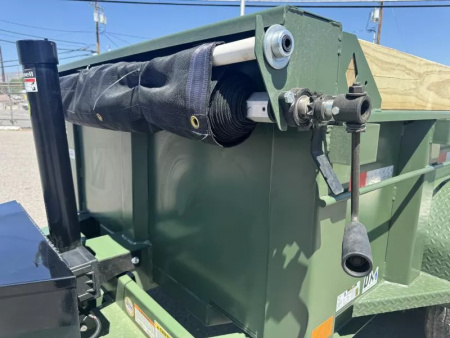 New 2025 Diamond C MDT 60"x10' - 10K Telescopic Dump Trailer