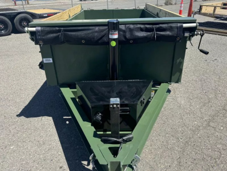 New 2025 Diamond C MDT 60"x10' - 10K Telescopic Dump Trailer