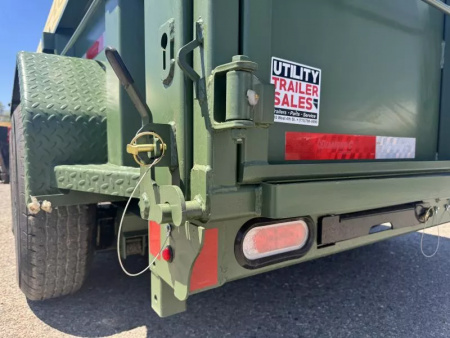 New 2025 Diamond C MDT 60"x10' - 10K Telescopic Dump Trailer