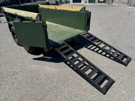 New 2025 Diamond C MDT 60"x10' - 10K Telescopic Dump Trailer