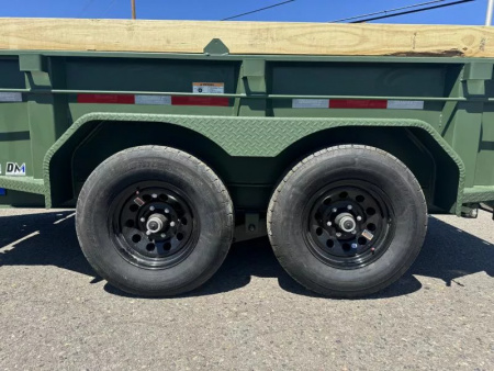 New 2025 Diamond C MDT 60"x10' - 10K Telescopic Dump Trailer