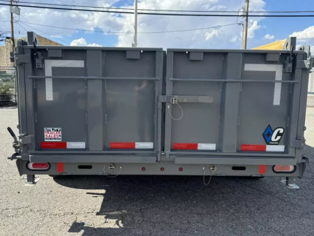 New 2026 Diamond C LPT 14' 32" Sides, 7 ga. Pacesetter Edition - 18K Telescopic Dump Trailer