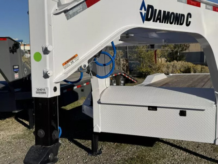 New 2026 Diamond C HXD-GN 24' - 23K Equipment Gooseneck Tilt Trailer