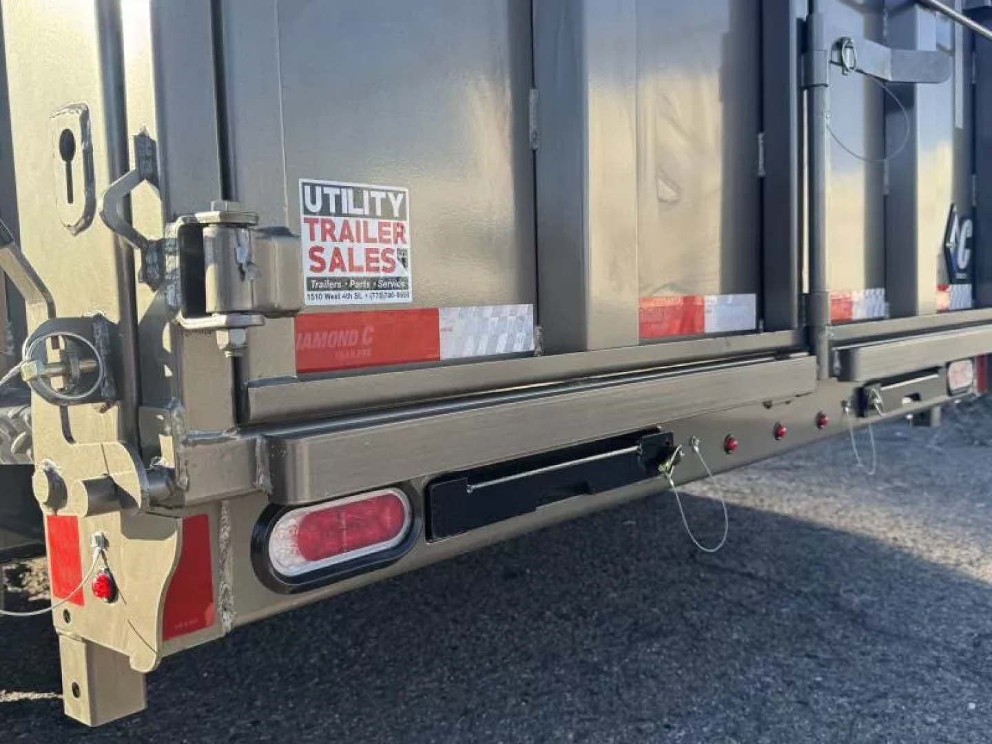 New 2026 Diamond C MDT 12' - 10K Telescopic Dump Trailer