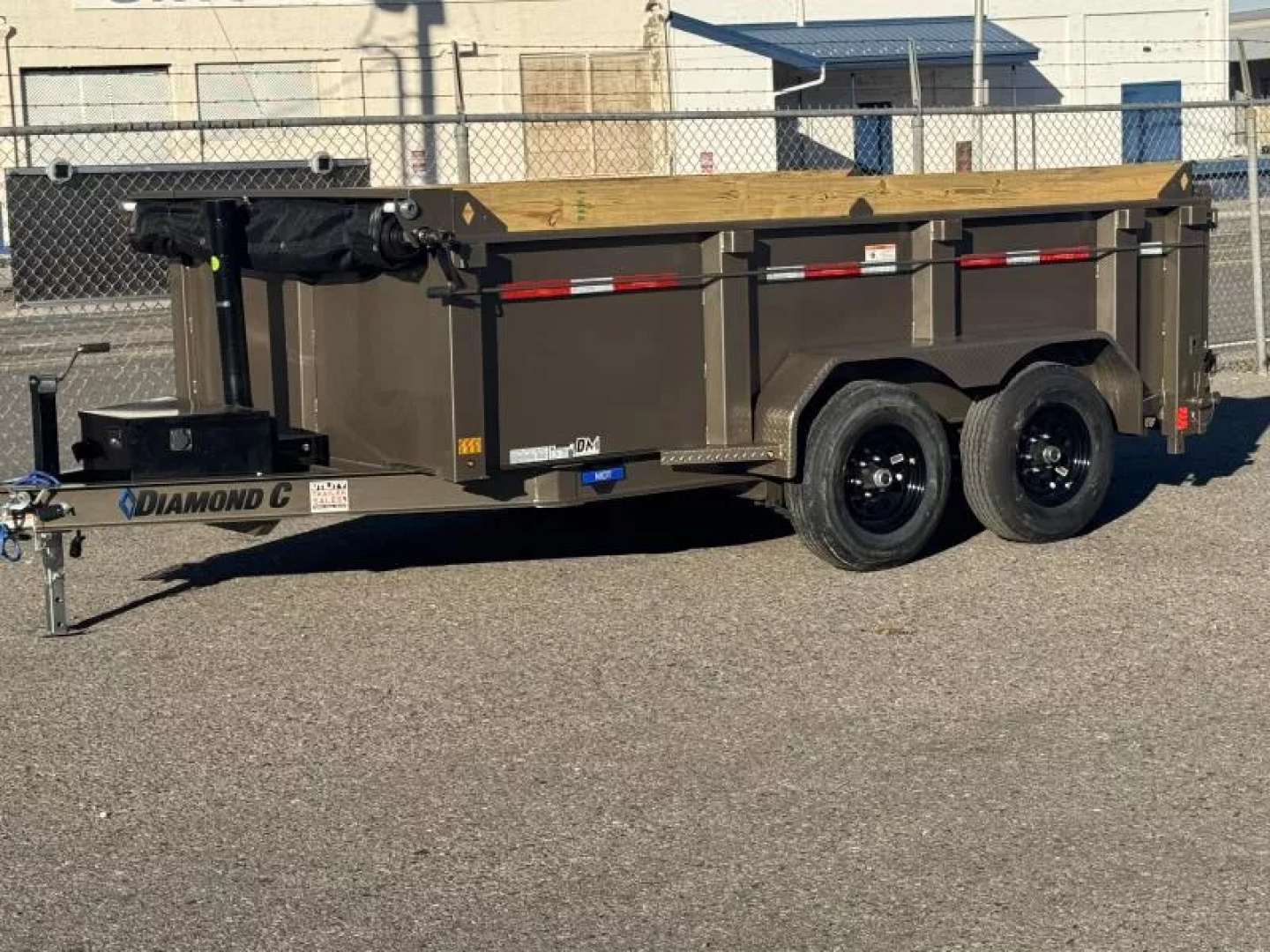New 2026 Diamond C MDT 12' - 10K Telescopic Dump Trailer