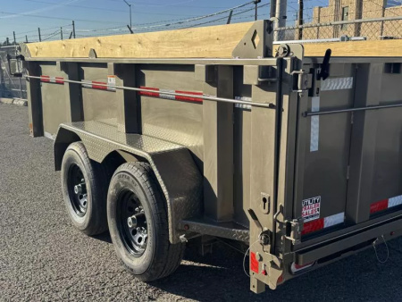 New 2026 Diamond C MDT 12' - 10K Telescopic Dump Trailer