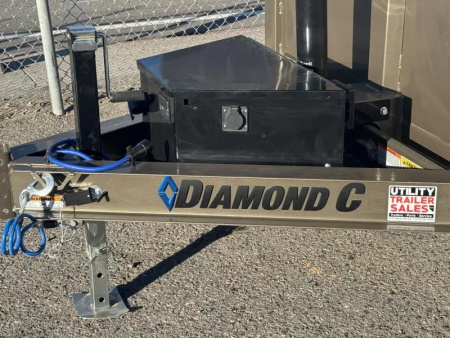 New 2026 Diamond C MDT 12' - 10K Telescopic Dump Trailer