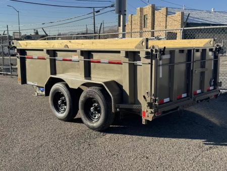 New 2026 Diamond C MDT 12' - 10K Telescopic Dump Trailer