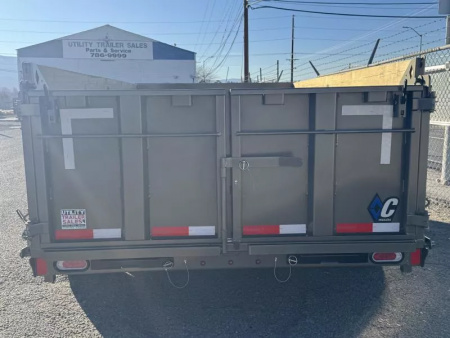 New 2026 Diamond C MDT 12' - 10K Telescopic Dump Trailer