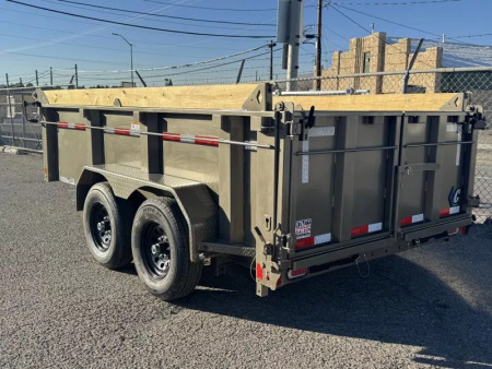 New 2026 Diamond C MDT 12' - 10K Telescopic Dump Trailer