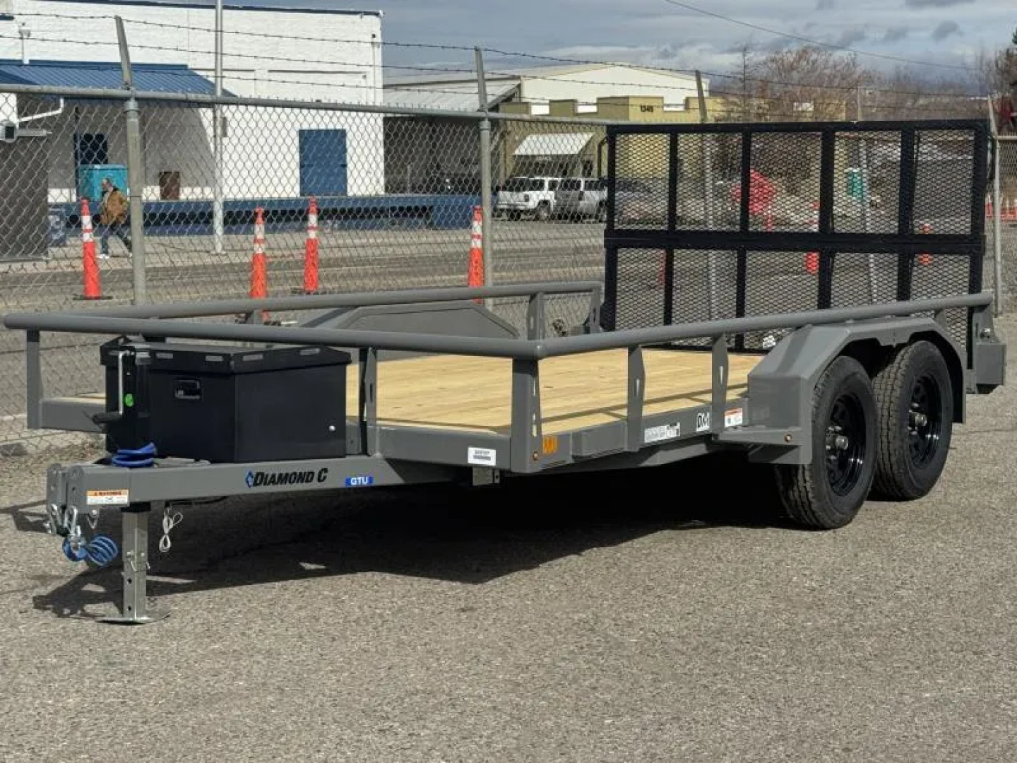 New 2026 Diamond C GTU 83"x14' - 7K UTV Utility Trailer