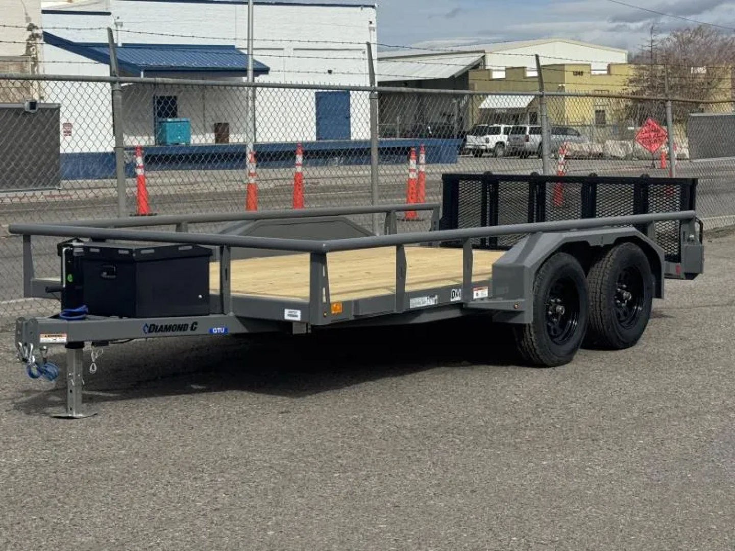New 2026 Diamond C GTU 83"x14' - 7K UTV Utility Trailer