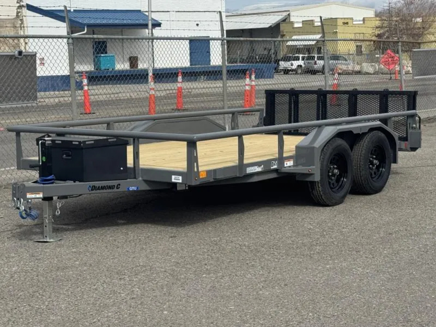 New 2026 Diamond C GTU 83"x14' - 7K UTV Utility Trailer