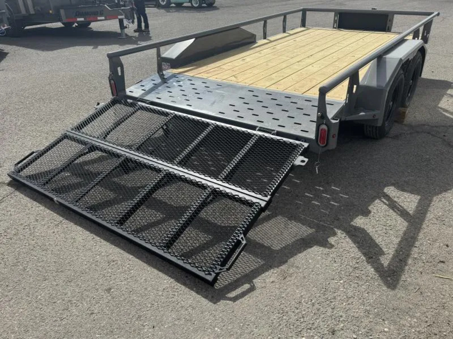 New 2026 Diamond C GTU 83"x14' - 7K UTV Utility Trailer