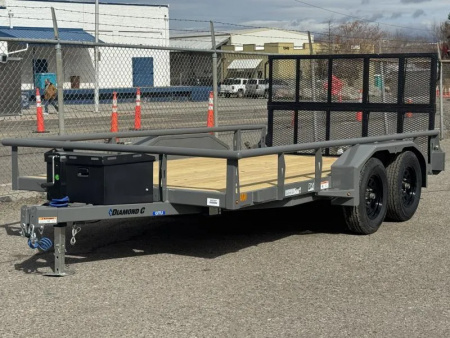 New 2026 Diamond C GTU 83"x14' - 7K UTV Utility Trailer