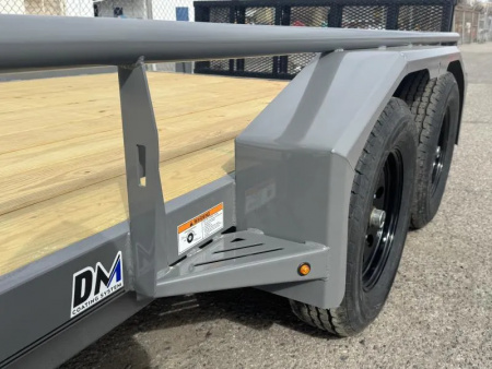 New 2026 Diamond C GTU 83"x14' - 7K UTV Utility Trailer