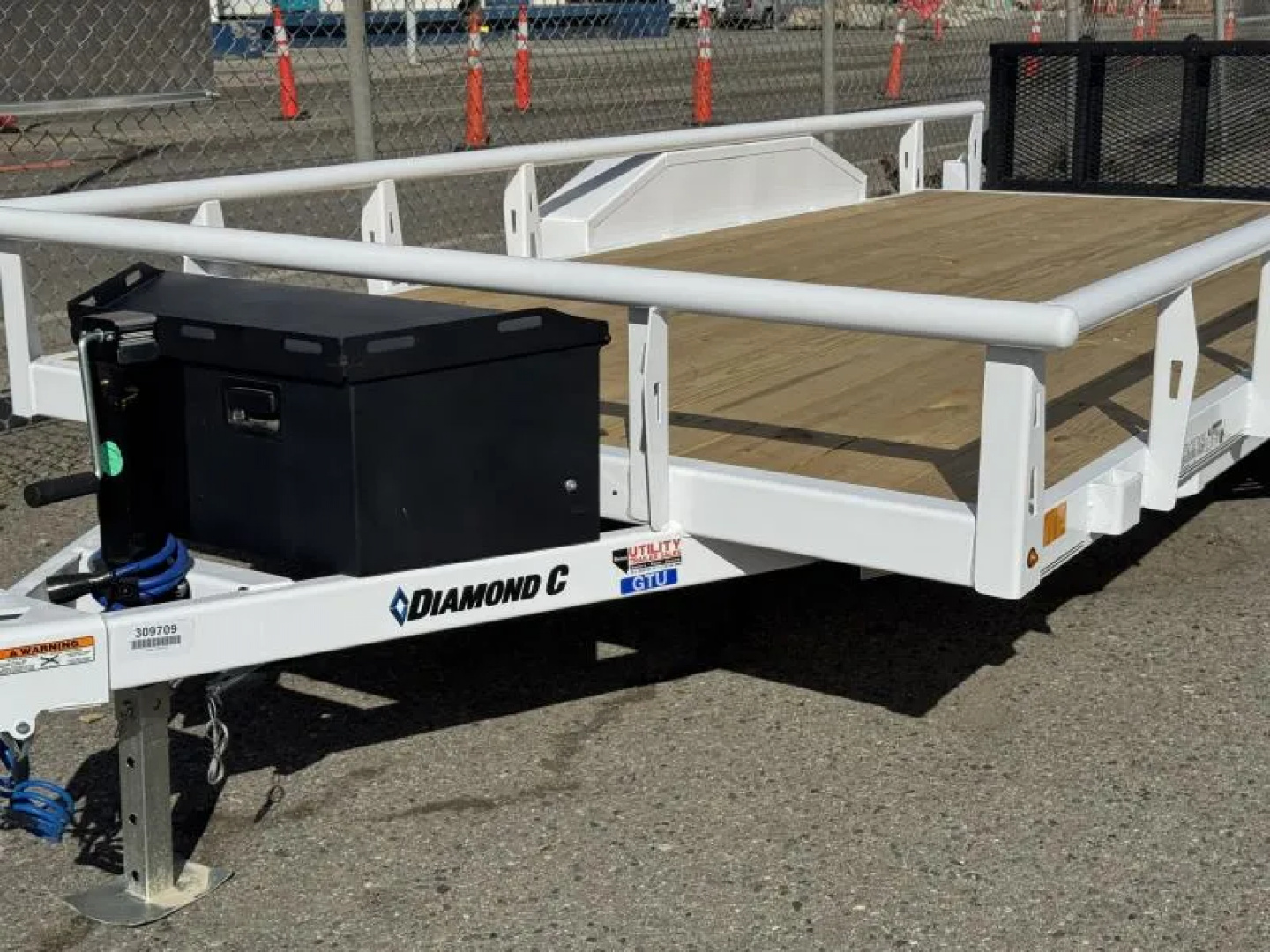 New 2026 Diamond C GTU 83"x16' - 7K UTV Utility Trailer