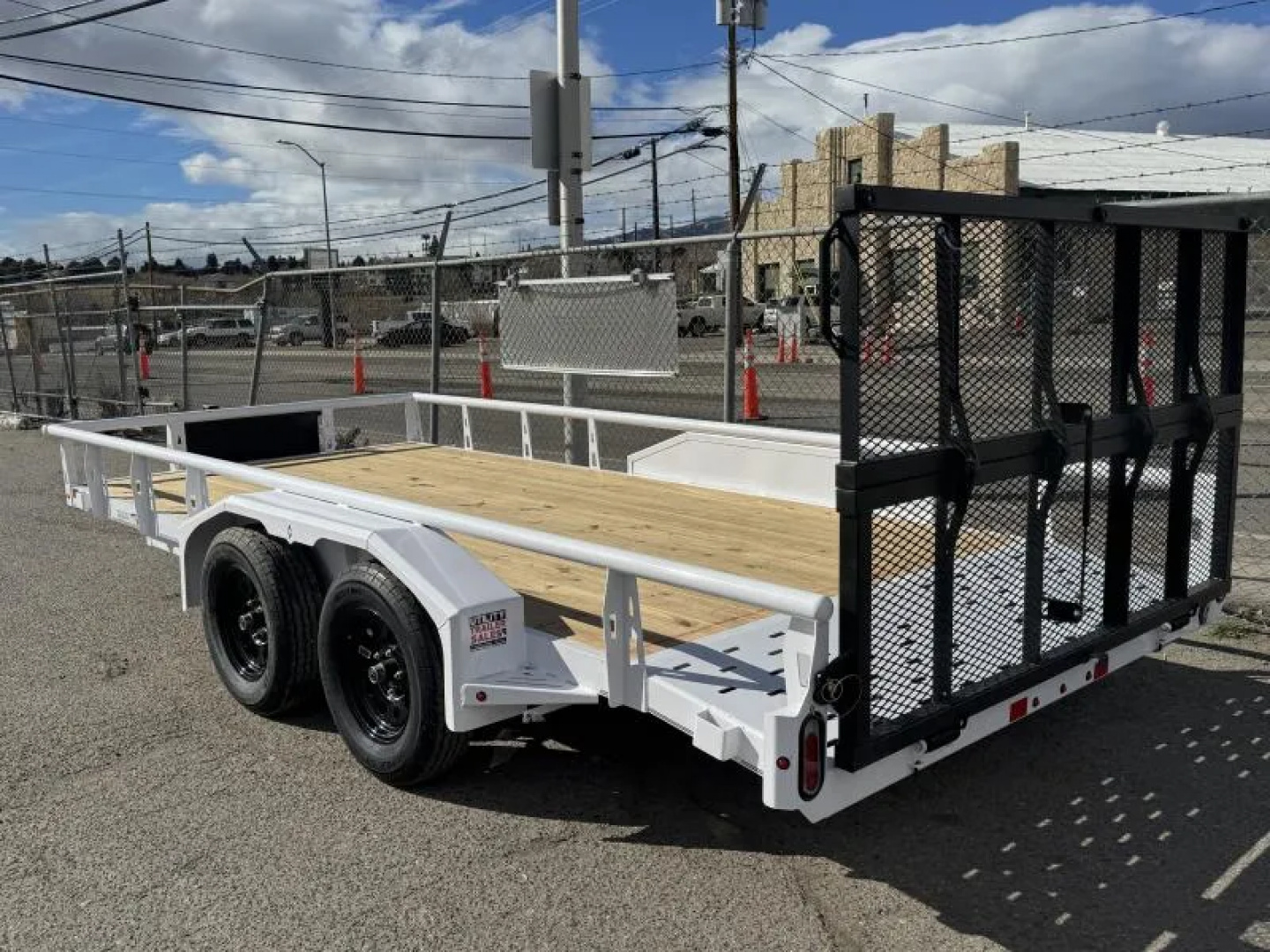 New 2026 Diamond C GTU 83"x16' - 7K UTV Utility Trailer
