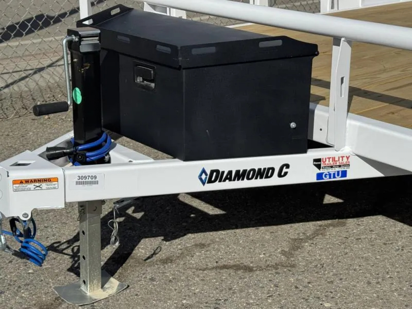 New 2026 Diamond C GTU 83"x16' - 7K UTV Utility Trailer