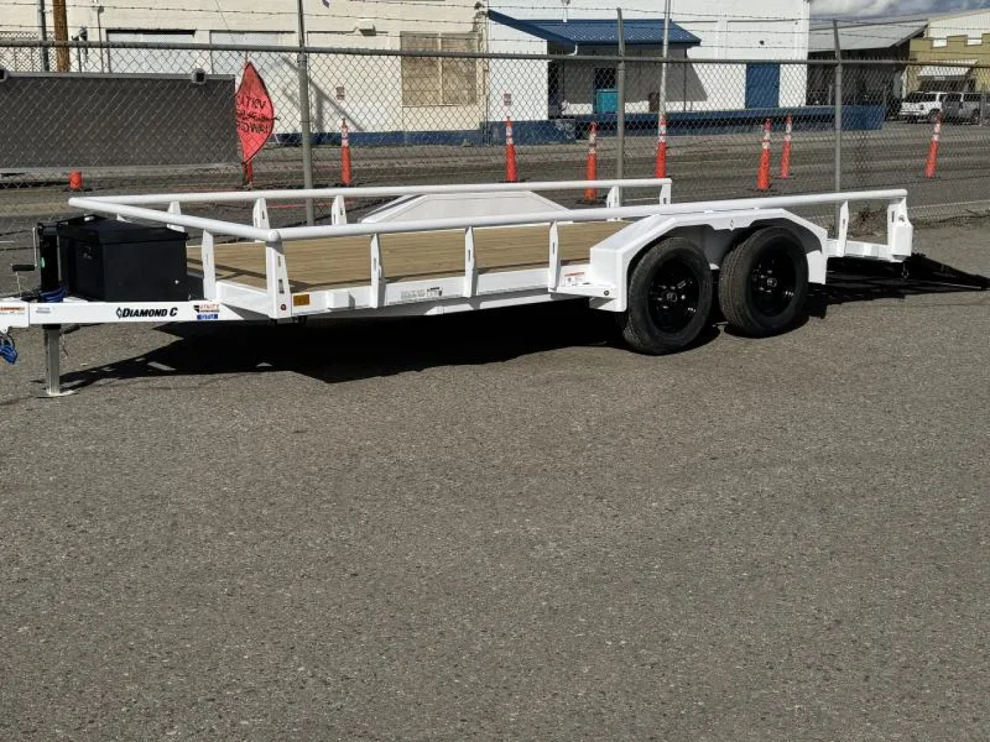New 2026 Diamond C GTU 83"x16' - 7K UTV Utility Trailer