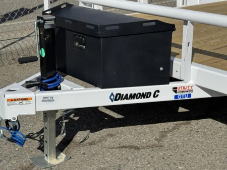New 2026 Diamond C GTU 83"x16' - 7K UTV Utility Trailer