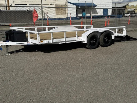 New 2026 Diamond C GTU 83"x16' - 7K UTV Utility Trailer