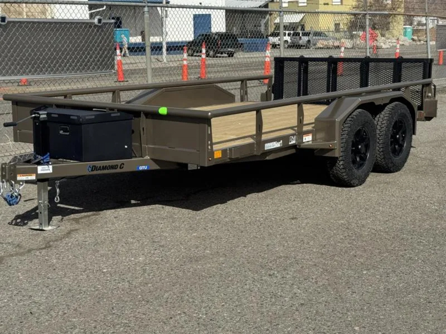 New 2026 Diamond C GTU 83"x14' Venture Edition - 7K UTV Utility Trailer