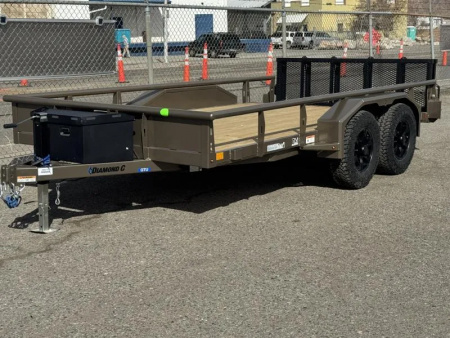 New 2026 Diamond C GTU 83"x14' Venture Edition - 7K UTV Utility Trailer