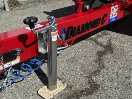 New 2026 Diamond C DSA 59"x10' - 7K Scissor Lift Tilt Trailer