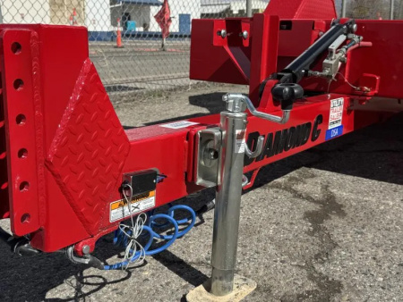 New 2026 Diamond C DSA 59"x10' - 7K Scissor Lift Tilt Trailer
