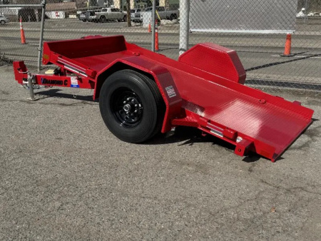 New 2026 Diamond C DSA 59"x10' - 7K Scissor Lift Tilt Trailer