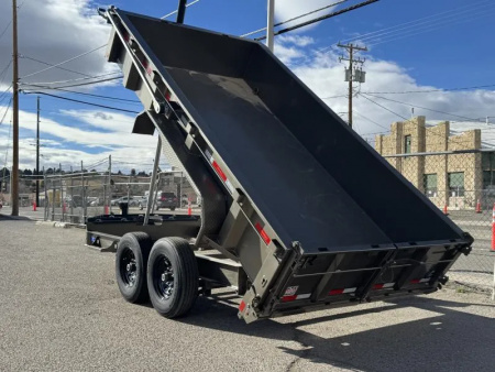 New 2026 Diamond C LPT 14' - 15.5K Telescopic Dump Trailer