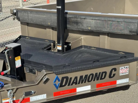New 2026 Diamond C LPT 14' - 15.5K Telescopic Dump Trailer