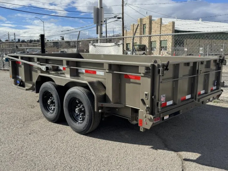 New 2026 Diamond C LPT 14' - 15.5K Telescopic Dump Trailer