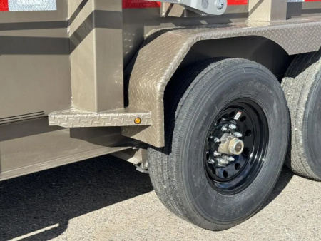 New 2026 Diamond C LPT 14' - 15.5K Telescopic Dump Trailer