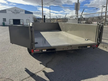 New 2026 Diamond C LPT 14' - 15.5K Telescopic Dump Trailer