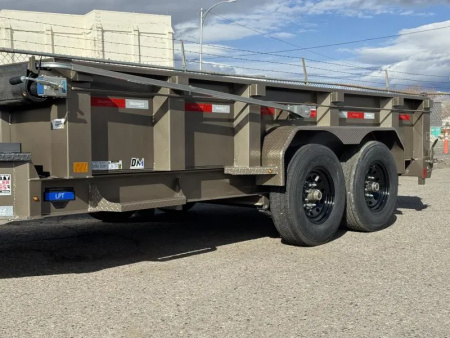 New 2026 Diamond C LPT 14' - 15.5K Telescopic Dump Trailer