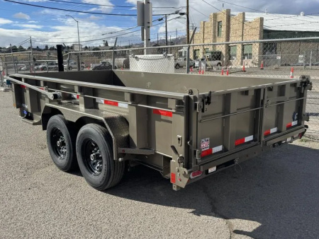 New 2026 Diamond C LPT 14' - 15.5K Telescopic Dump Trailer