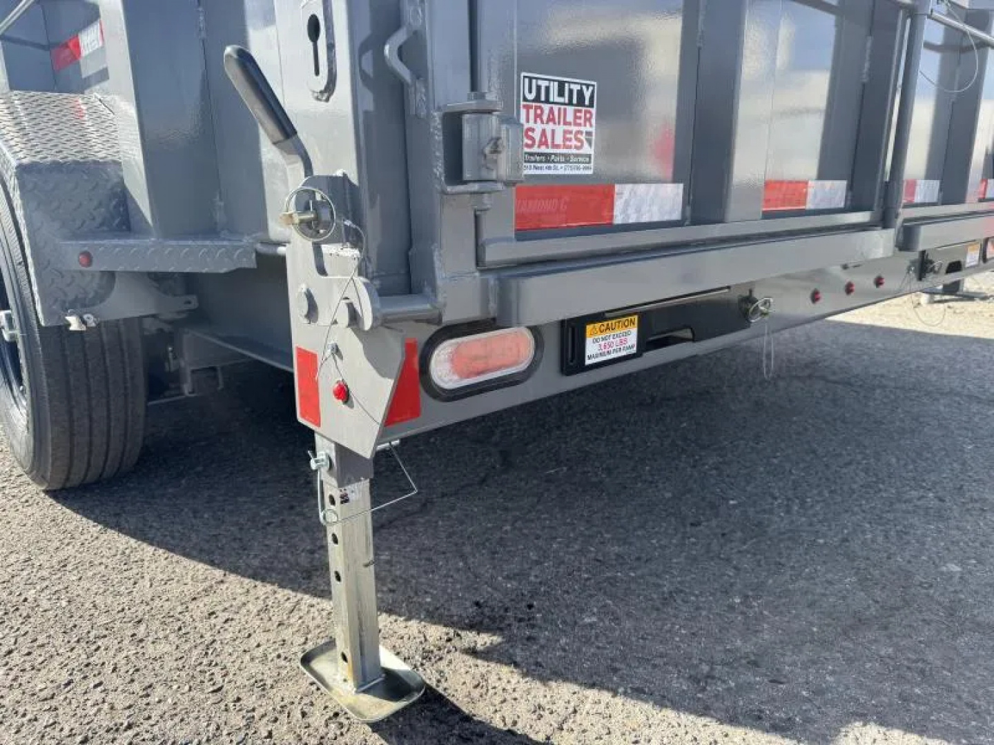 New 2026 Diamond C LPT 14' 7 GA. - 15.5K Telescopic Dump Trailer